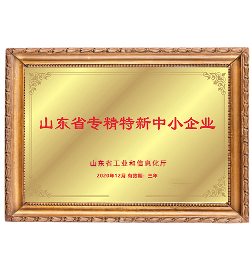 山東省專精特新中小企業